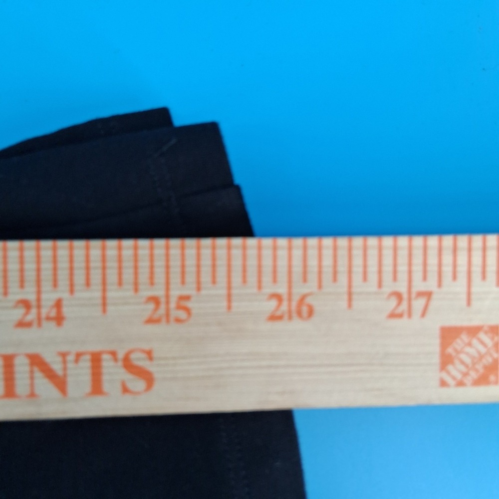 DKNY Sport Leggings Womens M Black High Rise Logo Activewear DP332209WL Pants - Picture 9 of 9